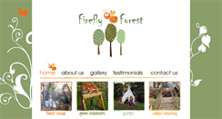 Desktop Screenshot of fireflyforest.co.uk