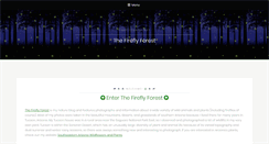 Desktop Screenshot of fireflyforest.net
